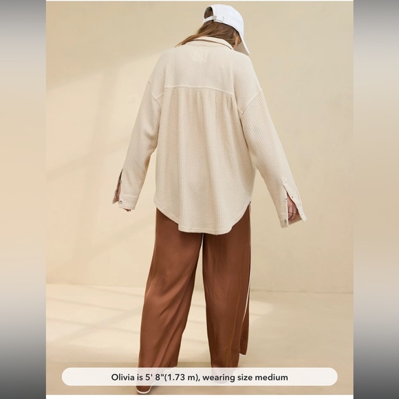 Aerie anytime favorite waffle shirt - Picture 2 of 14